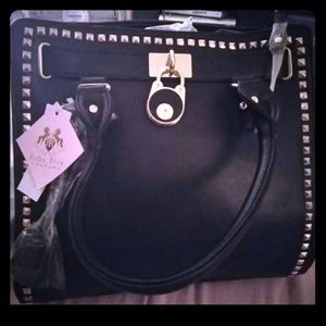Large black purse